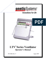Ventilator Transport LTV Series - Operator Manual