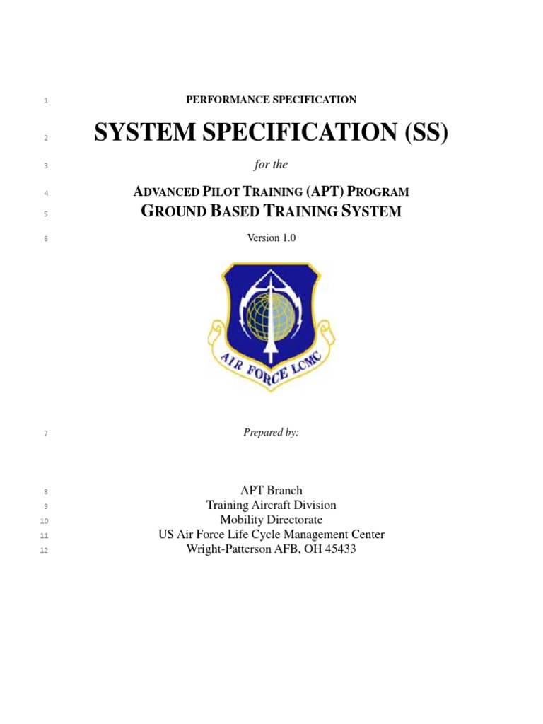 Ground Based Training System Pdf Air Traffic Control Trainer