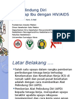 Alat Pelindung Diri Terhadap Ibu Dengan HIV AIDS