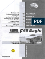 Fiamma F65 Eagle Awning Airstream Interstate Manual