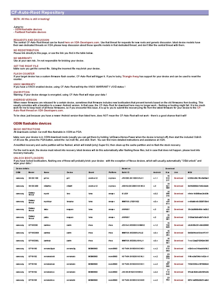 Cf Auto Root Pdf Booting Android Operating System