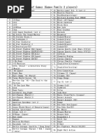 Nintendo DS Game List | PDF | Leisure | Sports