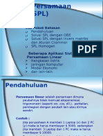 Bab 3 Sistem Persamaan Linear (SPL)