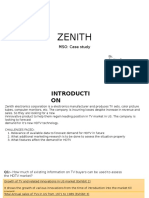 Zenith: Casestudy Solution