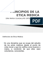 Principios de La Etica Medica