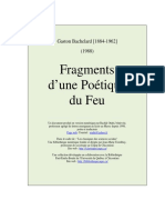 Fragments Poetique Du Feu