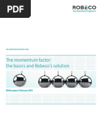 Momentum Factor Basics and Robeco Solution