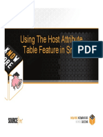 Snort Using Host Attribute Table