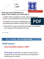 GDP: A Measure of Total Production and Income