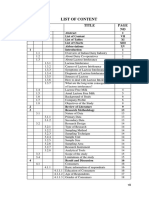 List of Content for Research on Awareness of Amul Lactose Free Milk