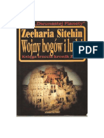 Zecharia Sitchin - Wojny Bogów I Ludzi