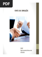 Aula 1 - Fontes Das Obrigações - 10.08.2016
