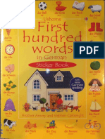 First Hundred Words in German PDF