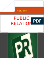 Public Relation Shk 804