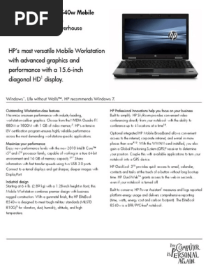 Hp Un2420 Mobile Broadband Module Driver Windows 10