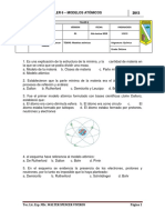 Taller 6 - Modelos Atómicos - 10º PDF