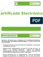 Certificado Electronico Extra