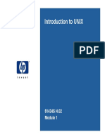 HP UNIX Fundamentals