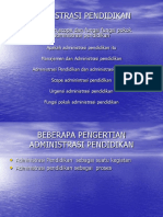 Administrasi Pendidikan