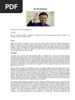 Jack Ma Biography