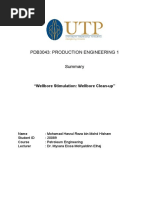 Wellbore Cleanup [Complete]