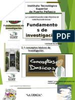 Fundamentos de Investigación Unidad II