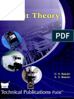 Circuit Theory by U A Bakshi A V Bakshi