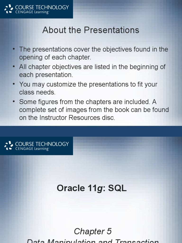 SQL Oracle | PDF | Computers
