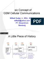 Basic Concept of GSM Cellular Communications