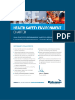 Health Safety Environment: Charter