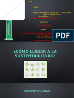 como llegar a la sustentabilidad