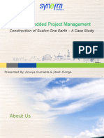 CSR Embedded Project Management: Construction of Suzlon One Earth - A Case Study