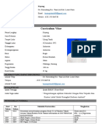 Curriculum Vitae: Data Pribadi