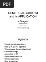 Genetic Algorithm and Its Application: M.Sivagami