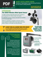 GS025 Anemometer Brochure PDF