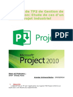 Rapport de TP2 de Gestion de Production