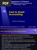 Cost & Asset Accounting: Prof - Dr.G.M.Mamoor