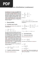 Uniform Distribution (Continuous)