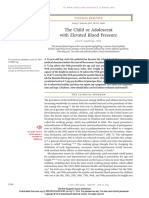 Child or Adolescent With Elevated Blood Pressure