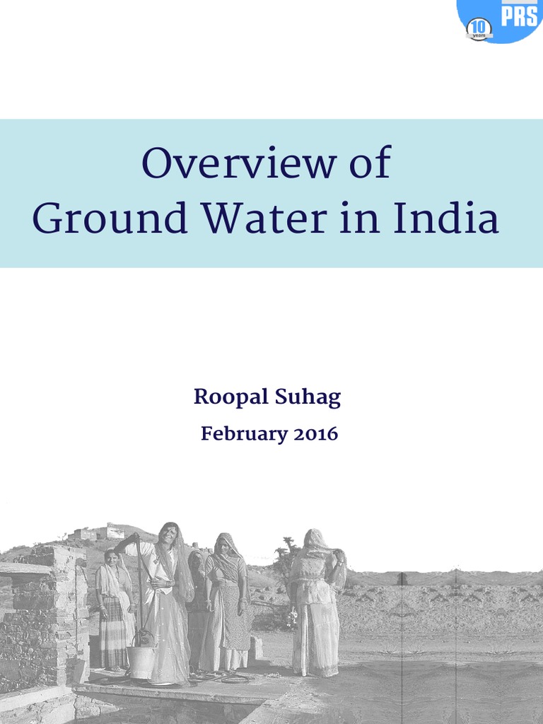 Ground Water Resources in India Overview | PDF