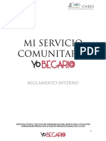 Reglamento de Mi Servicio Comunitario 2015 2016 PDF