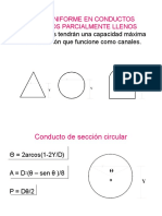 Flujo Un Conductos Cerrados Parcialmente Llenos