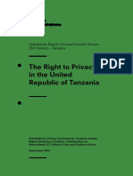 Privacy Tanzania PDF