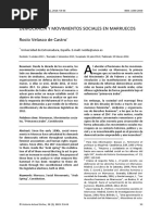 Democracia Y Movimientos Sociales en Marruecos