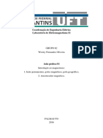 Eletromagnetismo II - Relatório 1 PDF