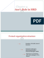 Supervisor's Role in HRD