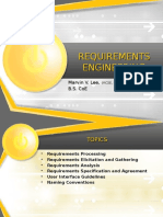 21. Requirements Engineering (2015!01!03) - Student