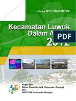 Kecamatan Luwuk Dalam Angka 2012