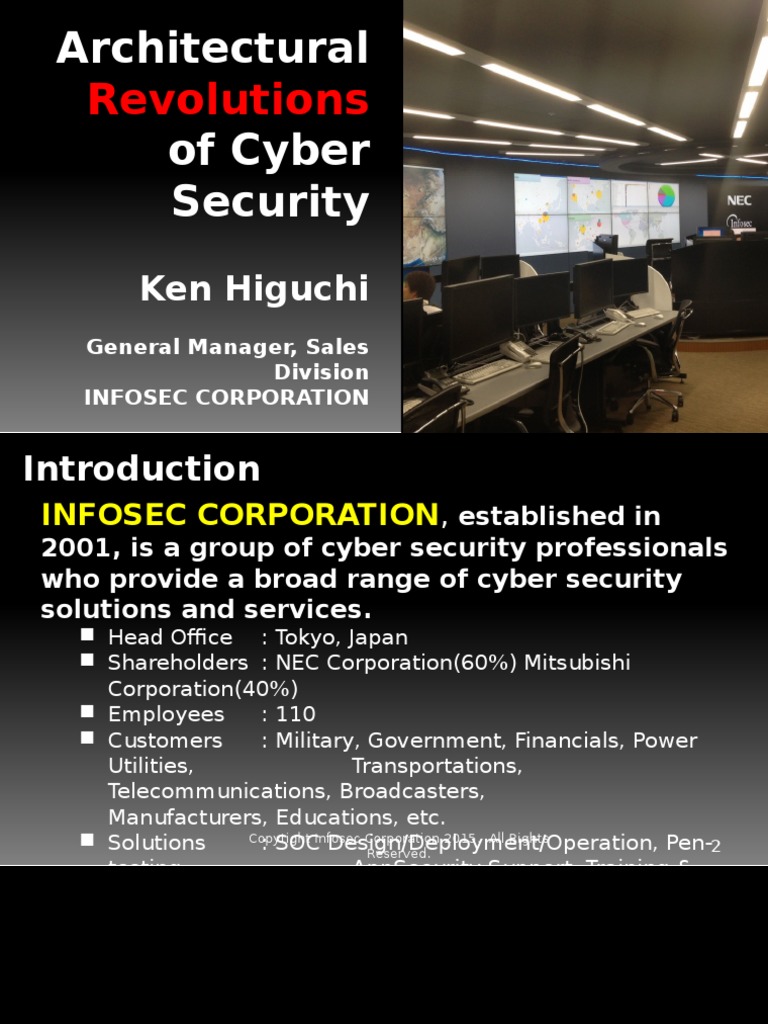 (FINAL) Infosec Presentation - Ken - Higuchi | PDF | Computer Security ...