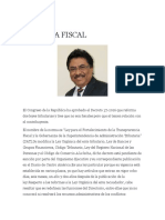 Reforma Fiscal